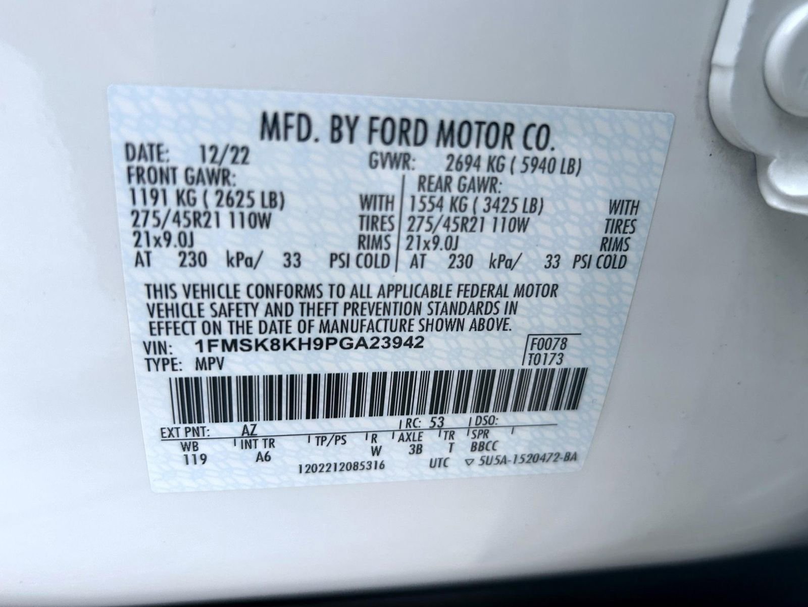 Used 2023 Ford Explorer ST-Line w/ Class IV Trailer Tow Package image 27