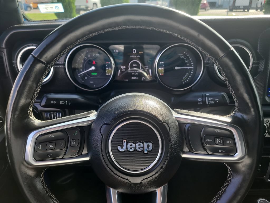 Certified 2022 Jeep Wrangler Unlimited Sahara w/ Cold Weather Group AWD/4WD image 29