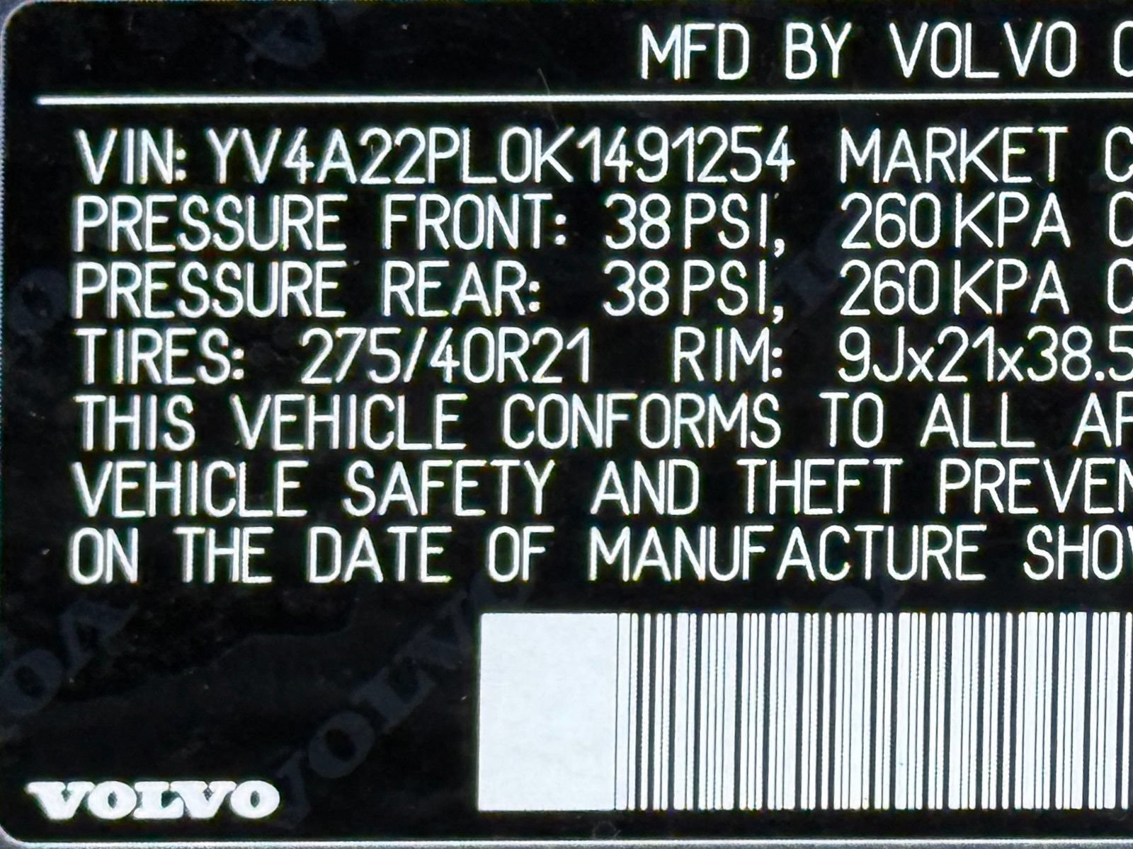 Used 2019 Volvo XC90 T6 Inscription w/ Advanced Package AWD/4WD image 51