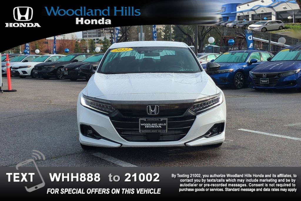 Certified 2022 Honda Accord Sport image 2