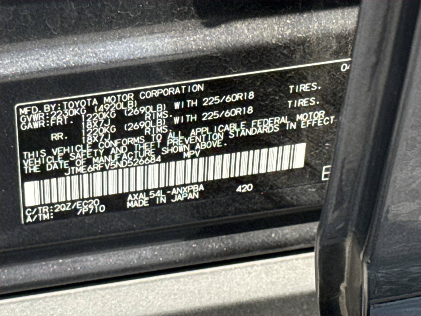 Used 2022 Toyota RAV4 XSE AWD/4WD image 30