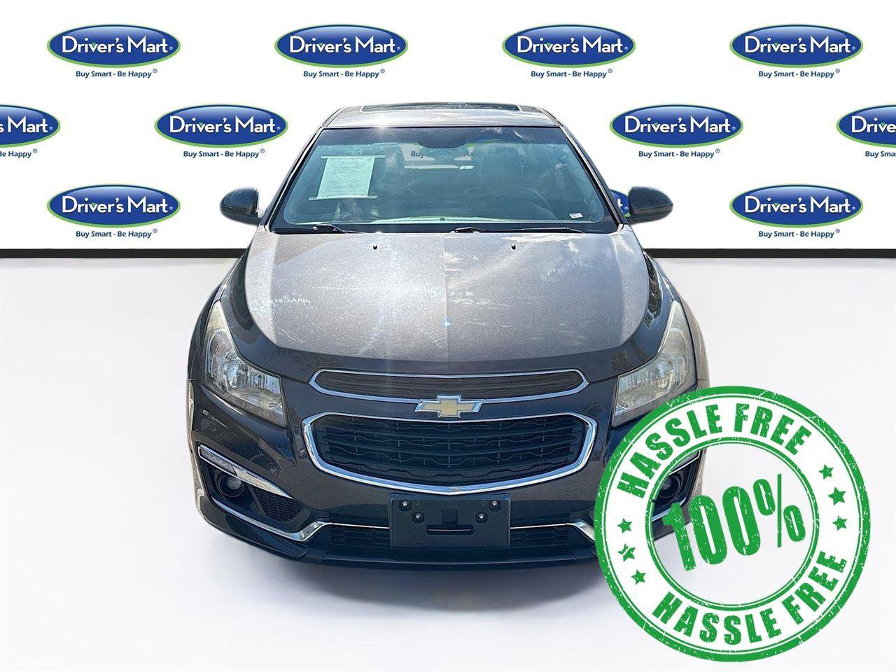 Used 2016 Chevrolet Cruze LTZ w/ Sun, Sound and Sport Package image 2