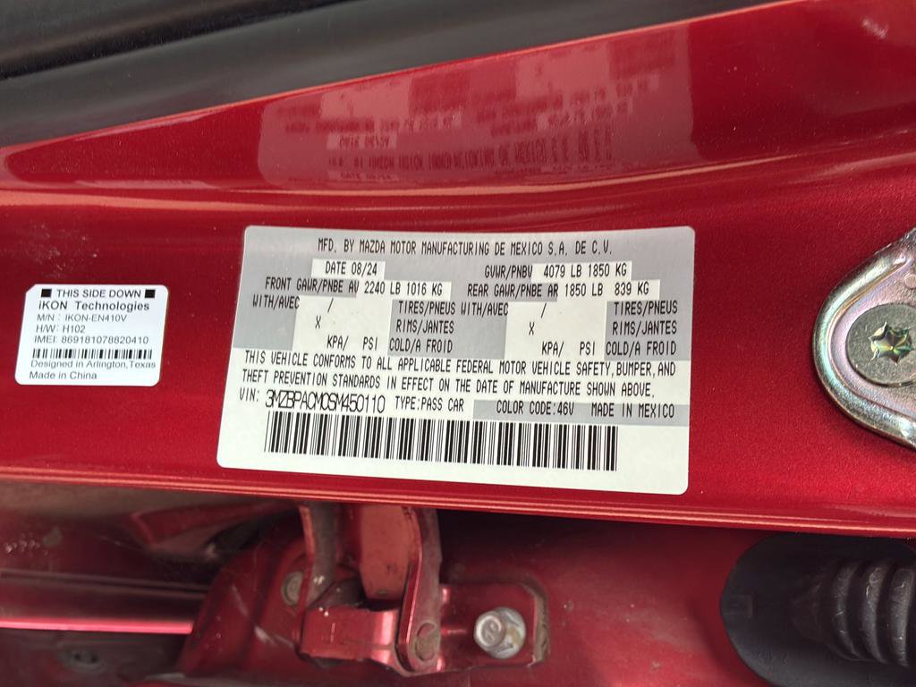 Used 2025 MAZDA MAZDA3 s FWD image 42