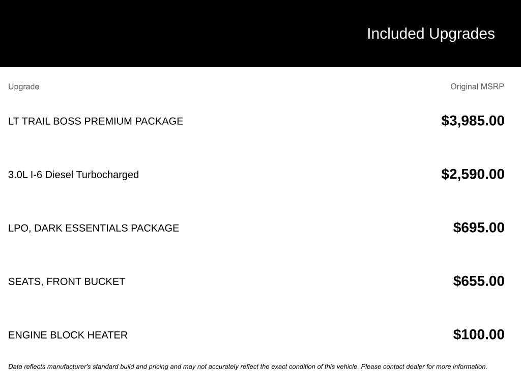 New 2026 Chevrolet Silverado 1500 LT Trail Boss w/ LT Trail Boss Premium Package image 3
