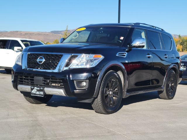 Used 2017 Nissan Armada Platinum w/ Captain Seat Package AWD/4WD image 1