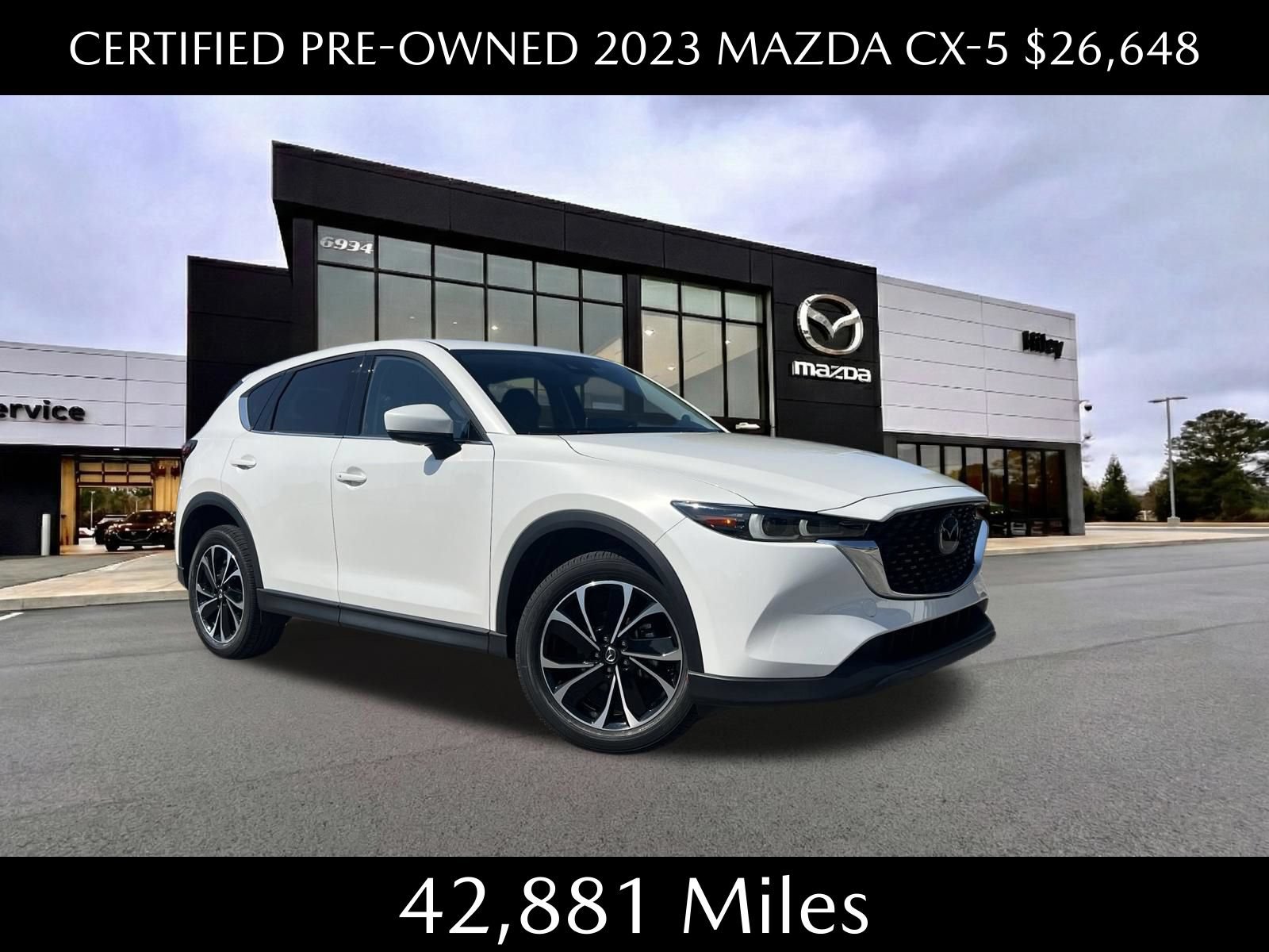 Certified 2023 MAZDA CX-5 AWD 2.5 S w/ Premium Package