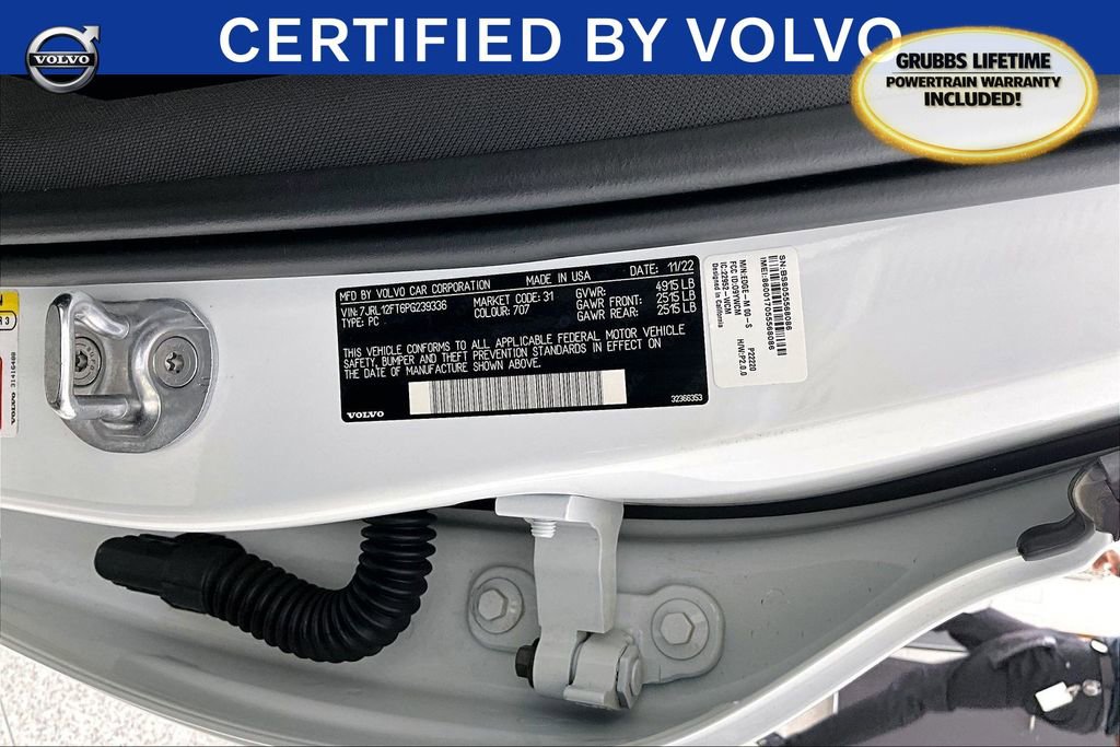 Certified 2023 Volvo S60 B5 Plus w/ Climate Package image 43