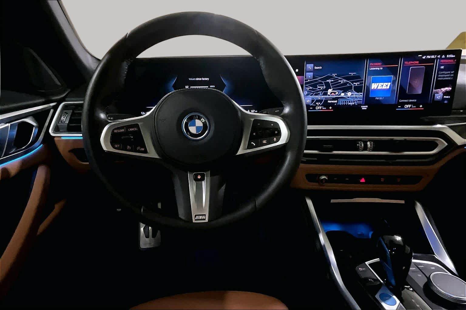 Used 2023 BMW i4 eDrive40 w/ M Sport Package RWD image 5