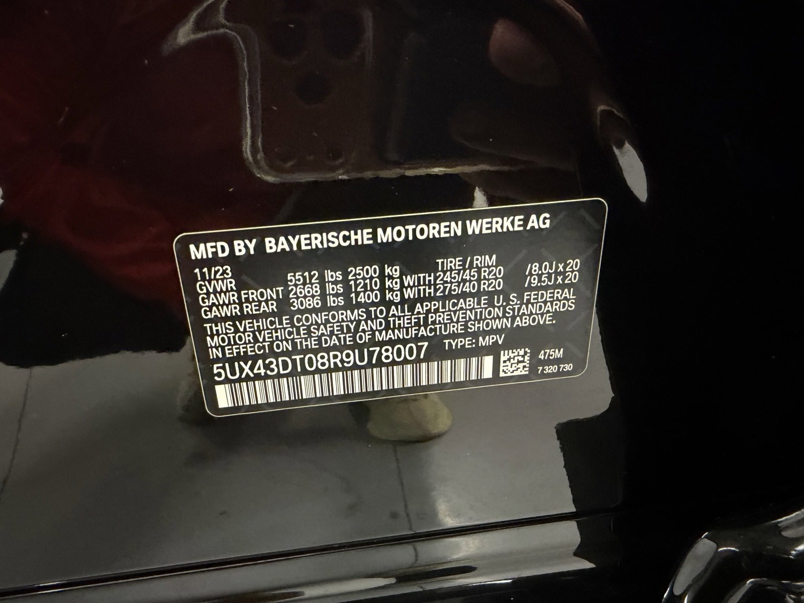 Used 2024 BMW X4 M40i w/ Premium Package image 64