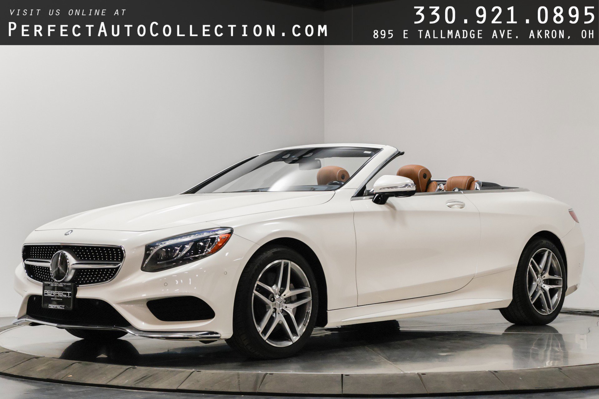 Used 2017 Mercedes-Benz S 550 Cabriolet w/ Sport Package image 1