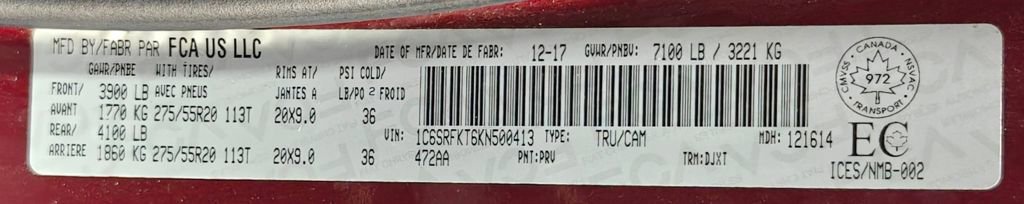 Used 2019 RAM 1500 Laramie Longhorn image 79
