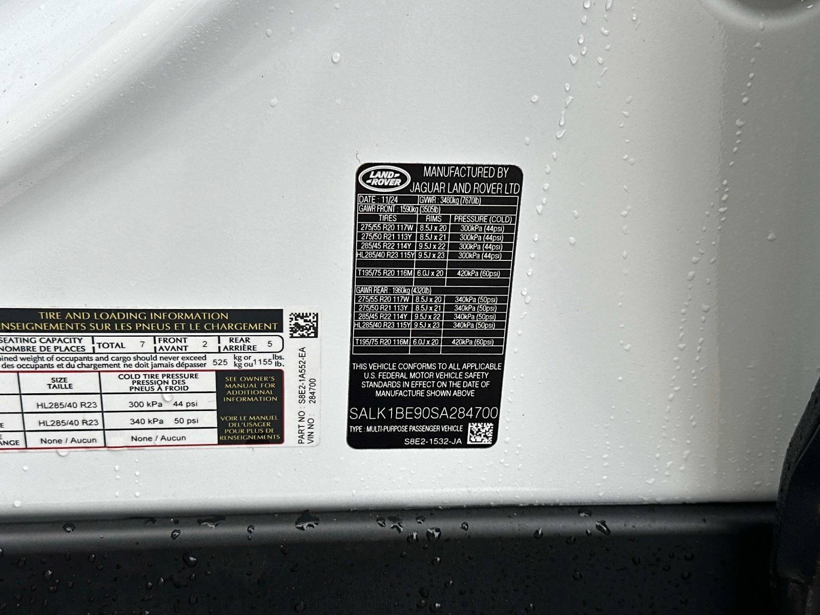 Used 2025 Land Rover Range Rover Long Wheelbase Autobiography image 28