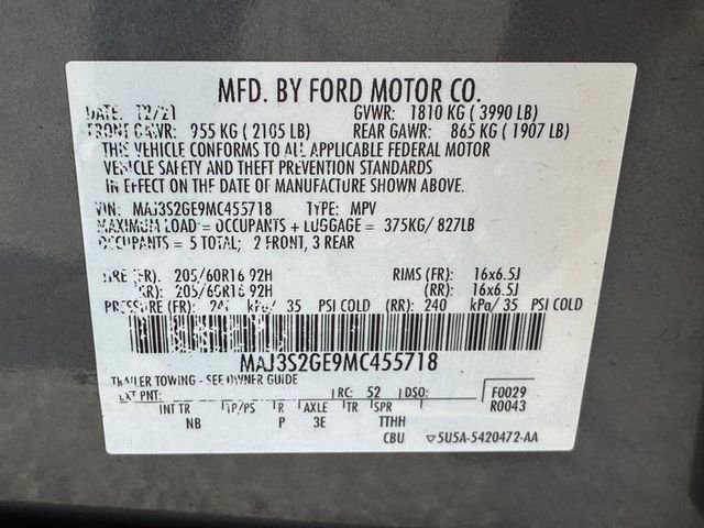 Used 2021 Ford EcoSport SE image 25