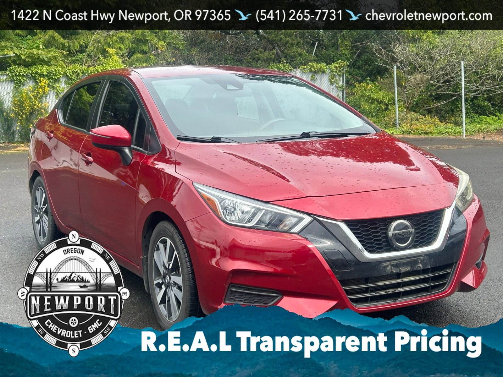Used 2021 Nissan Versa SV FWD image 1