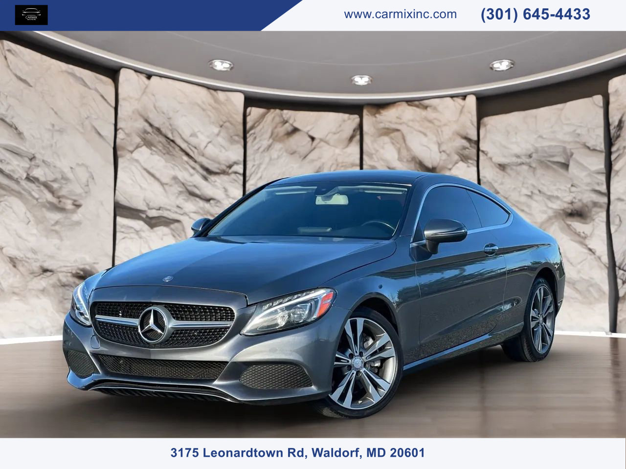 Used 2017 Mercedes-Benz C 300 4MATIC Coupe w/ Premium 2 Package