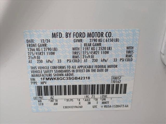 Used 2025 Ford Explorer ST w/ Sun And Sound Package image 24