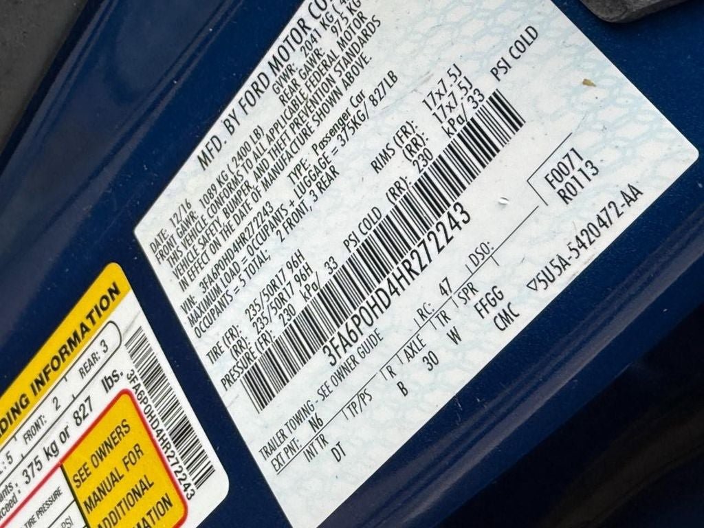 Used 2017 Ford Fusion SE FWD image 27
