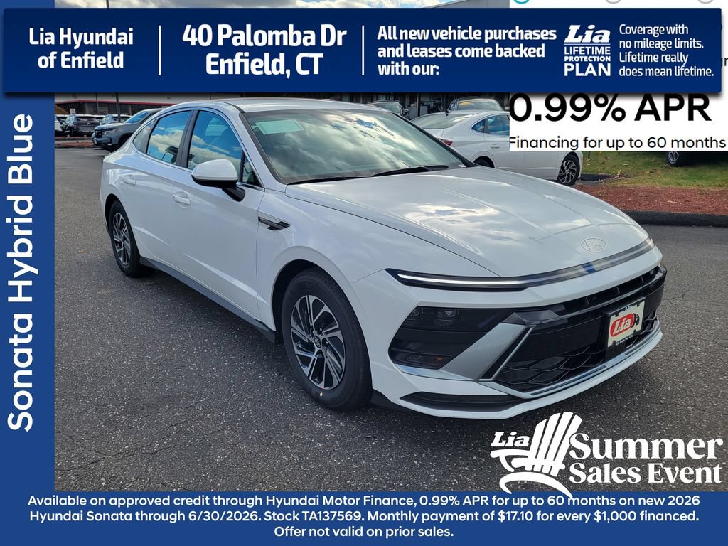 New 2026 Hyundai Sonata Blue