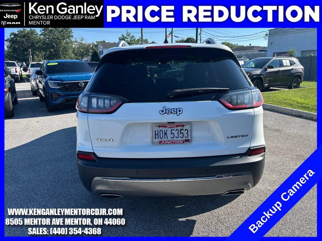 Used 2019 Jeep Cherokee Limited w/ Luxury Group AWD/4WD image 8