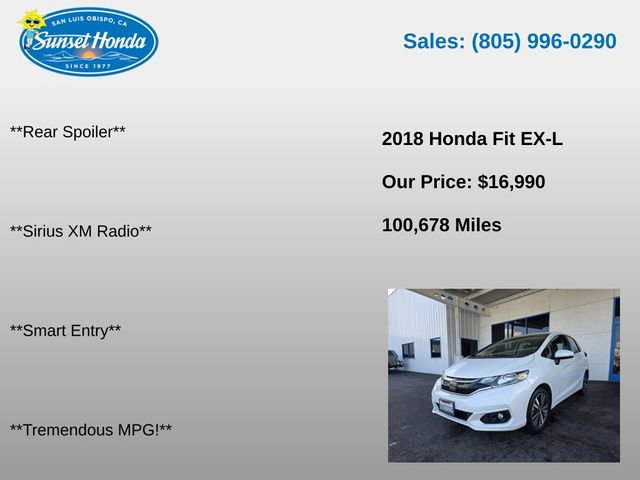 Used 2018 Honda Fit EX-L image 13