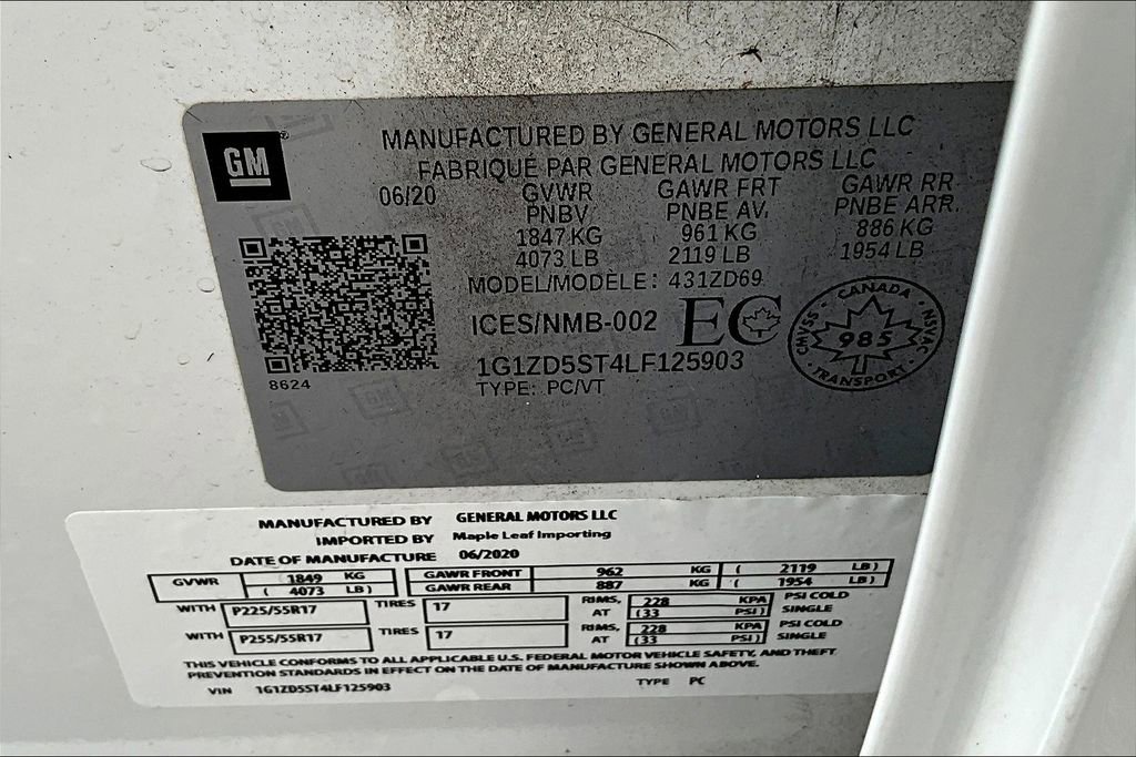 Used 2020 Chevrolet Malibu LT w/ Fleet LT Safety Plus Package image 19