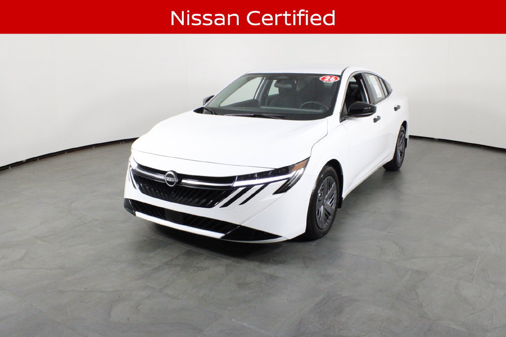 Certified 2026 Nissan Sentra S w/ S Cold Weather Package FWD image 2