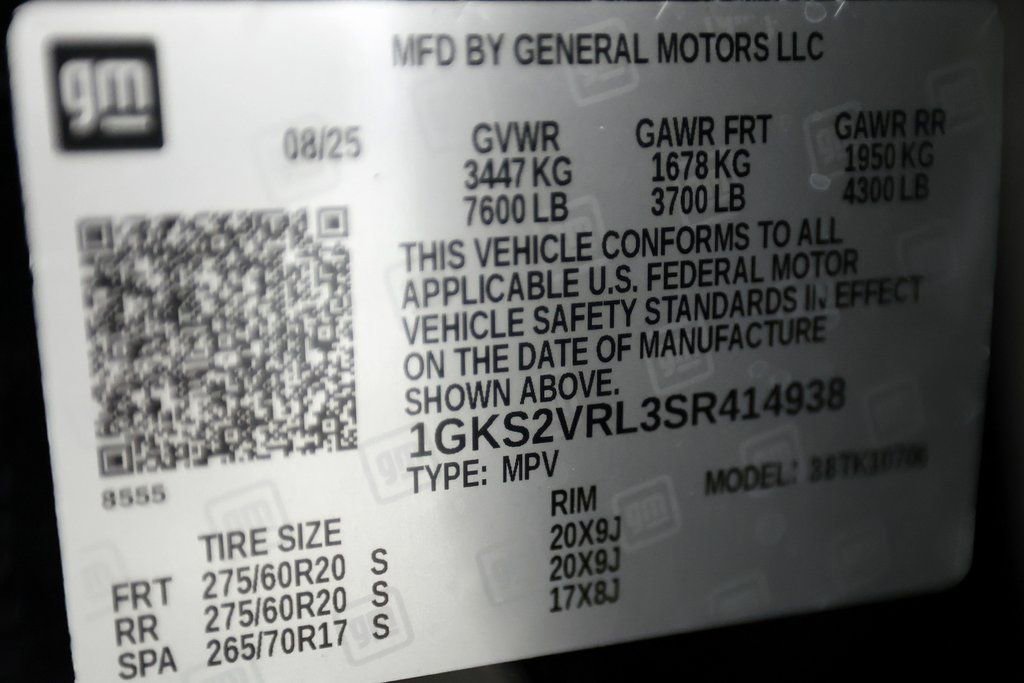 Used 2025 GMC Yukon AT4 Ultimate w/ LPO, Illumination Package image 55