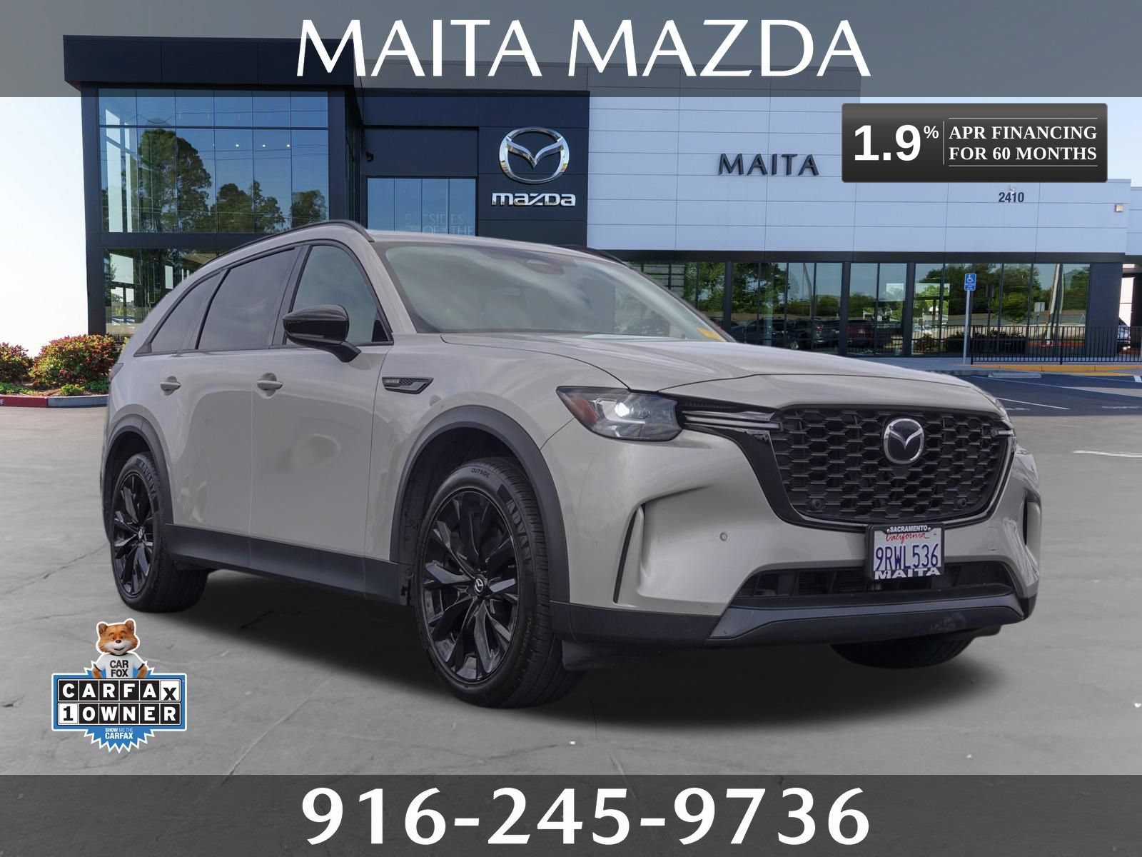 Used 2025 MAZDA CX-90 3.3 Turbo w/ Premium Sport Pkg AWD/4WD image 1