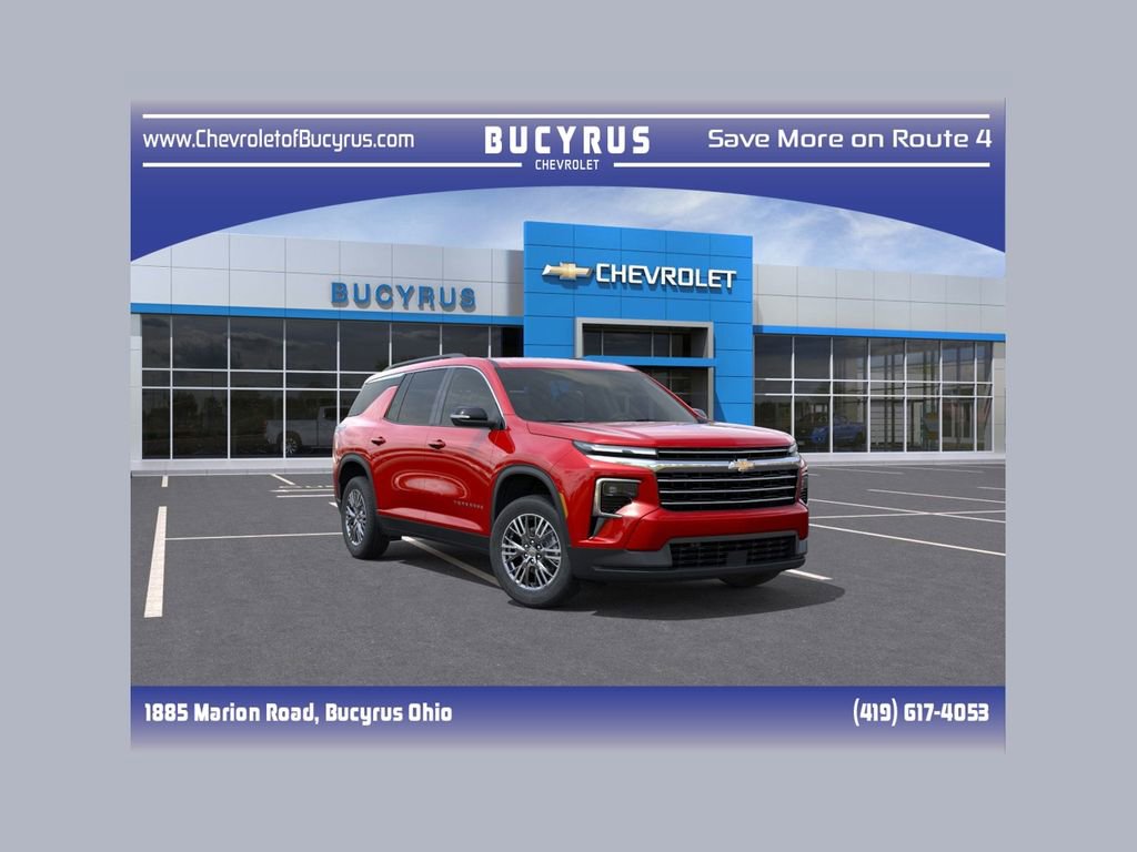 New 2026 Chevrolet Traverse LT w/ LPO, Floor Liner Package