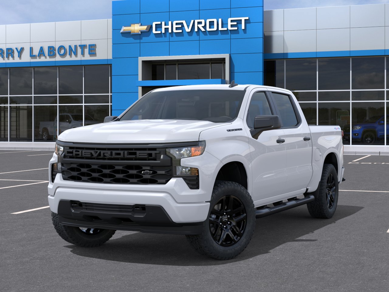 New 2026 Chevrolet Silverado 1500 Custom w/ Turbomax Blackout Package AWD/4WD image 8