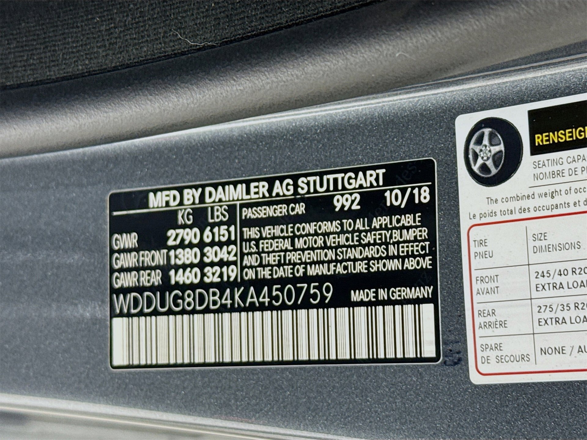 Used 2019 Mercedes-Benz S 560 Sedan image 35