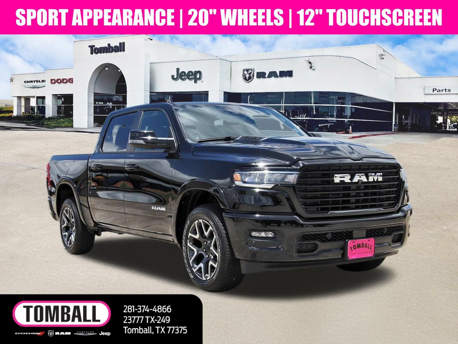 Used 2026 RAM 1500 Laramie w/ Sport Appearance Package