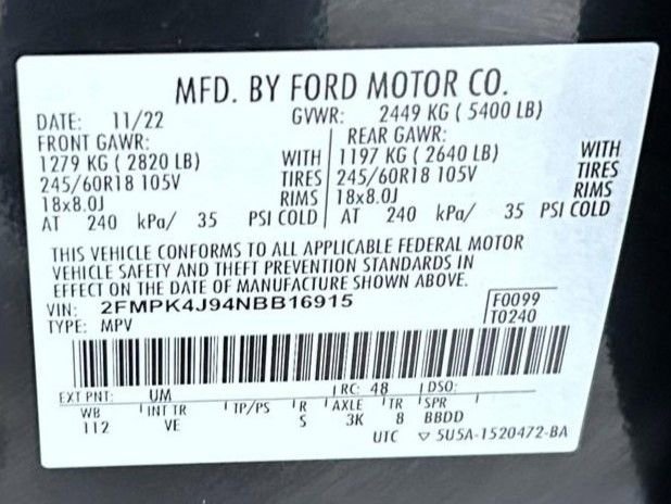 Used 2022 Ford Edge SEL w/ Convenience Package image 25