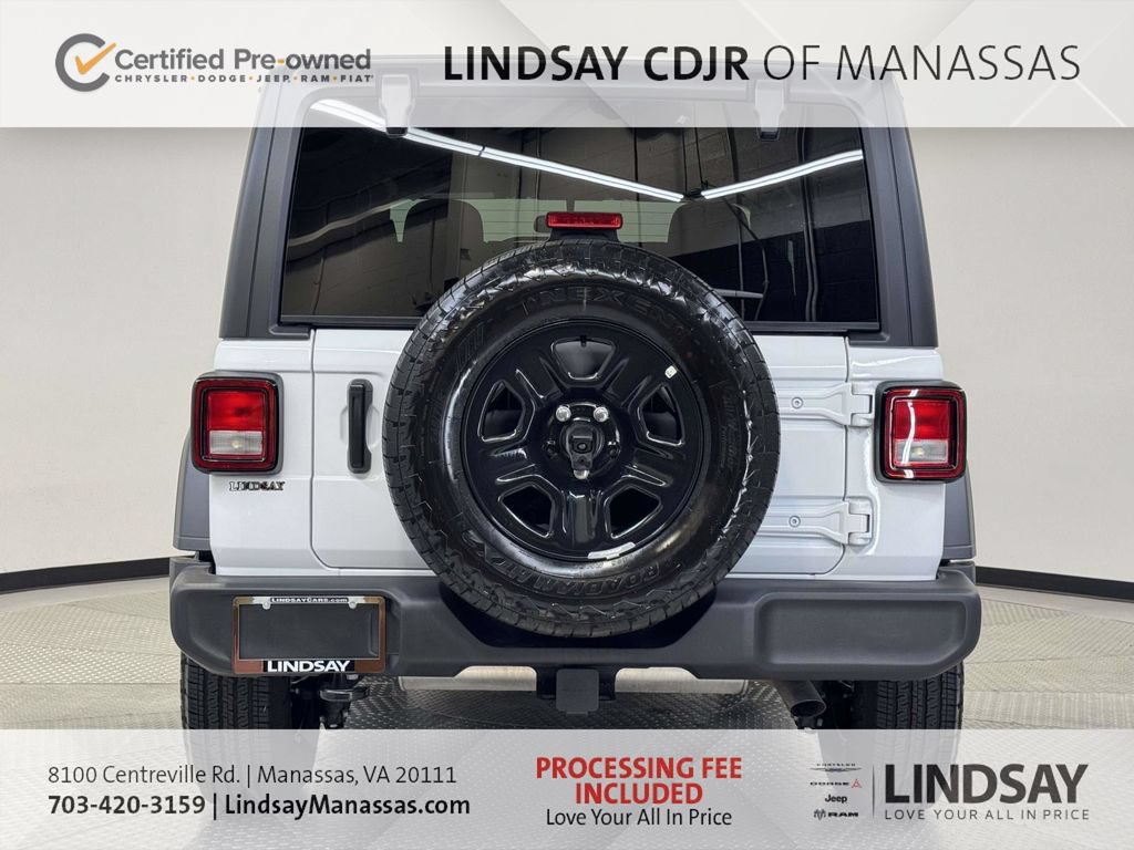 Certified 2025 Jeep Wrangler Sport AWD/4WD image 8