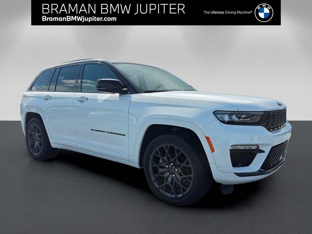 Used 2025 Jeep Grand Cherokee Summit w/ Adv Protech Group IV AWD/4WD image 1