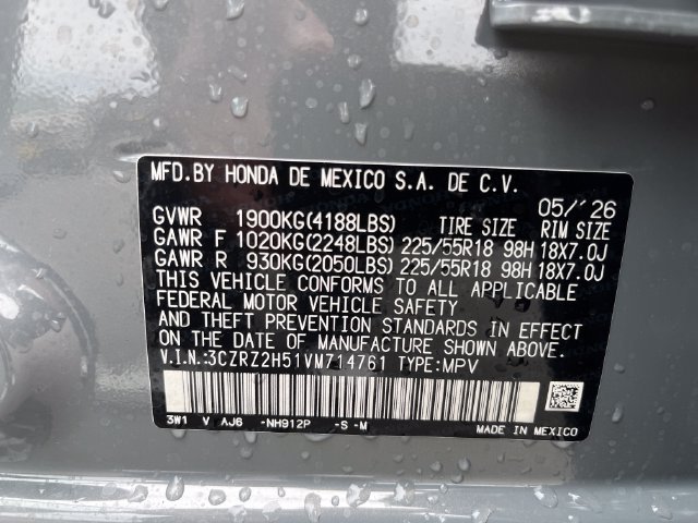 New 2027 Honda HR-V Sport image 17