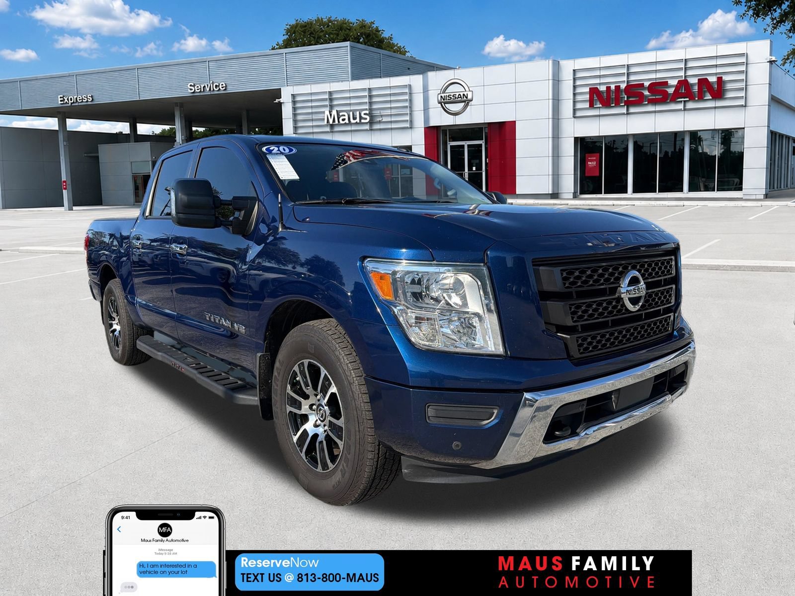 Used 2020 Nissan Titan SV w/ SV Convenience Package