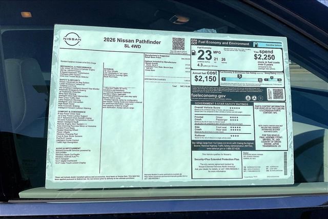 New 2026 Nissan Pathfinder SL image 12