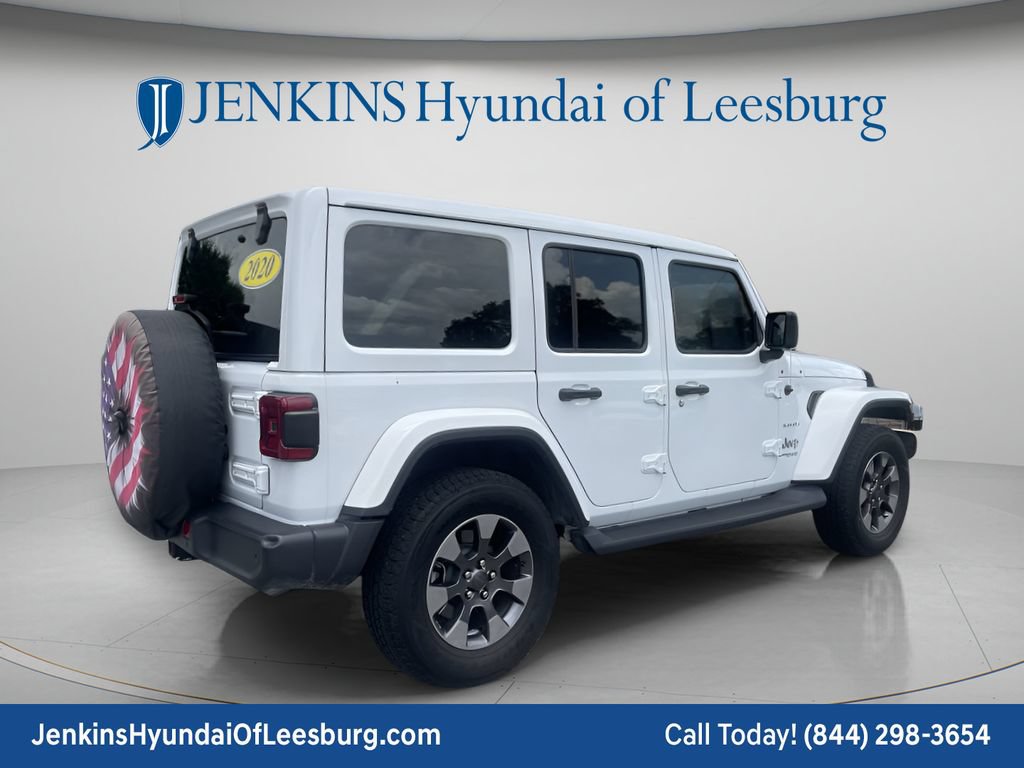Used 2020 Jeep Wrangler Unlimited Sahara AWD/4WD image 3