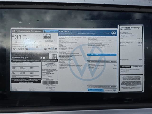 New 2026 Volkswagen Taos S image 21
