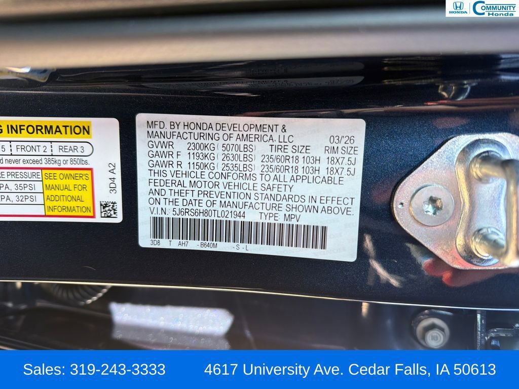 New 2026 Honda CR-V Sport-L image 31