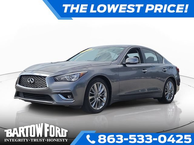 Used 2019 INFINITI Q50 Luxe w/ Essential Package (3.0T Luxe)