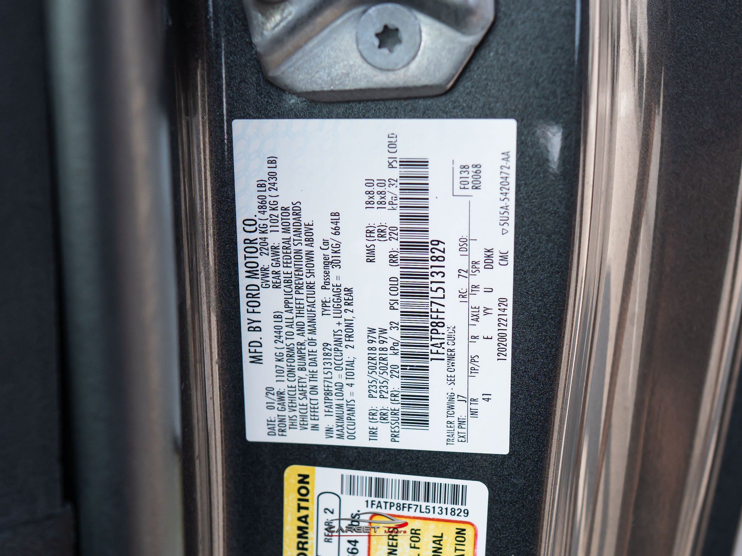 Used 2020 Ford Mustang GT Premium RWD image 44