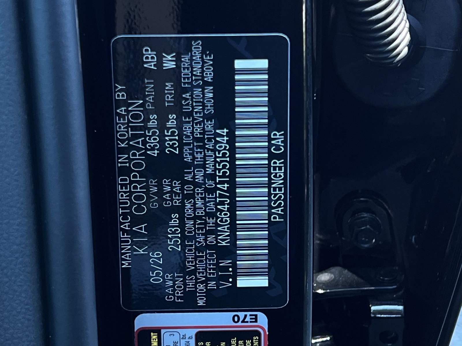 New 2026 Kia K5 GT-Line FWD image 35
