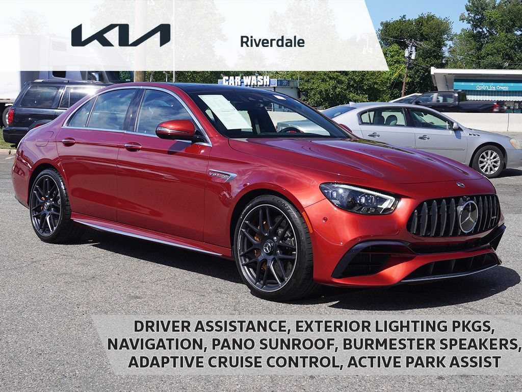 Used 2021 Mercedes-Benz E 63 AMG S w/ Driver Assistance Package
