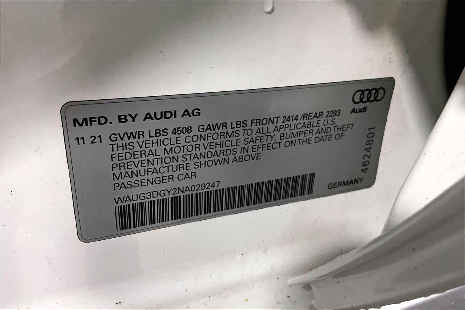 Used 2022 Audi S3 Premium AWD/4WD image 34