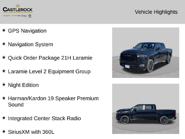 New 2026 RAM 1500 Laramie w/ Night Edition AWD/4WD image 2