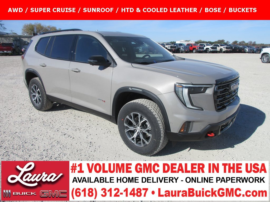 New 2026 GMC Acadia AT4