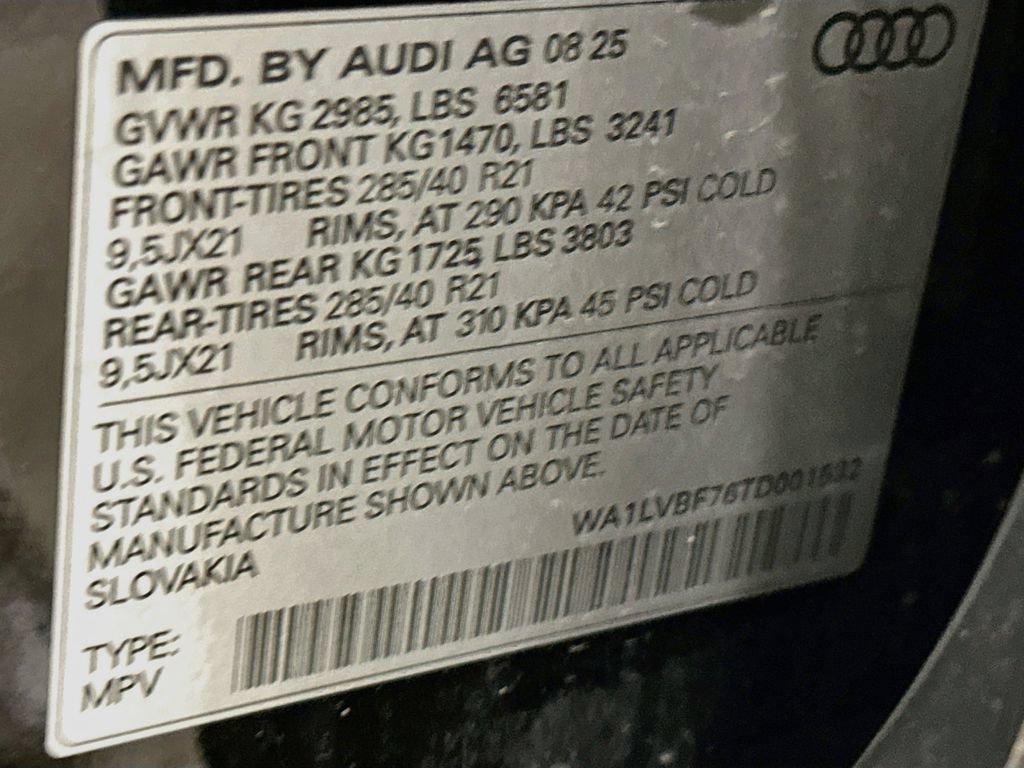 Used 2026 Audi Q7 3.0T Premium Plus w/ Premium Plus Package AWD/4WD image 36