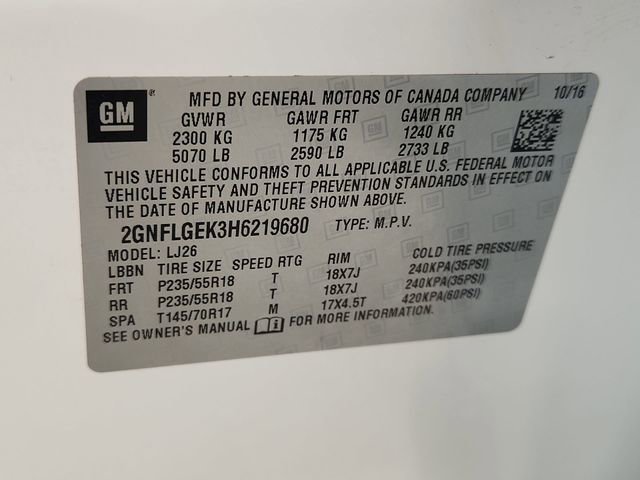 Used 2017 Chevrolet Equinox Premier w/ Enhanced Convenience Package AWD/4WD image 30
